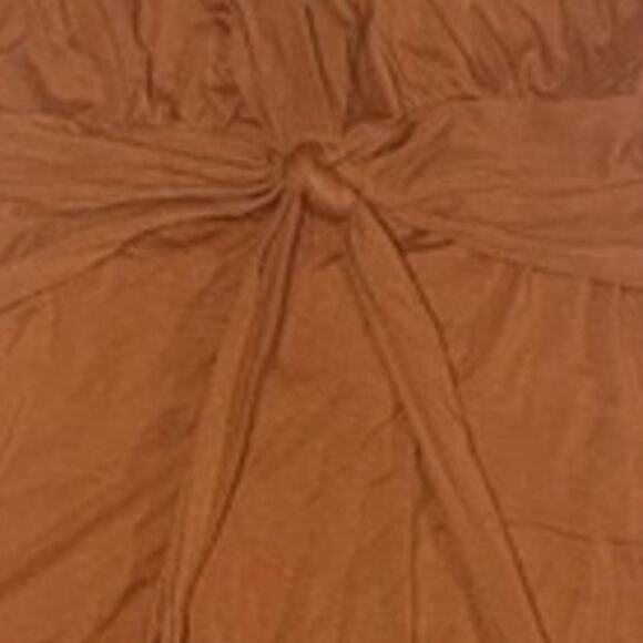 Yoki Beaded Sleeveless Top in Striking Orange | Size M - Picture 3 of 3